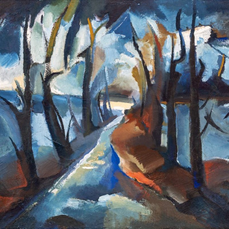 Blaue Allee, 1965 Blaue Allee, 1965